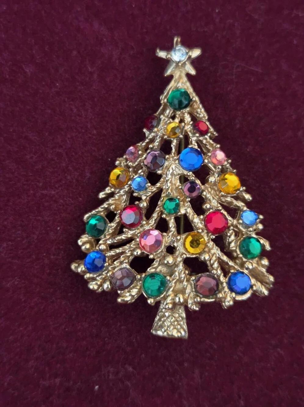 Hollycraft vintage rhinestone